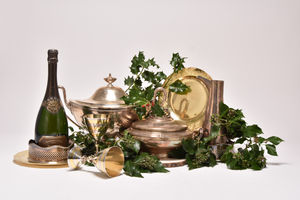 Pieces from the 200-lot silver collection.