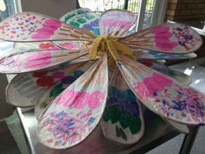 Art by Year 3 children at Ludlow Primary School