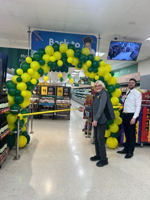 The official opening was done by Val Poyner from Wall Heath