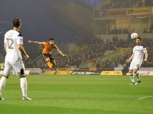 Supporting image for story: Watch Wolves star Ruben Neves recreate sensational Derby volley... Again!
