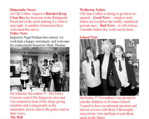 The late June Collins campaigned for the yellow box on Bridgnorth Road more than 20 years ago.