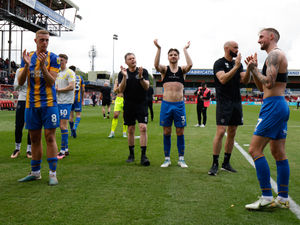 Supporting image for story: 'I leave a better footballer and better man': Departing Shrewsbury captain Luke Leahy sends message to fans