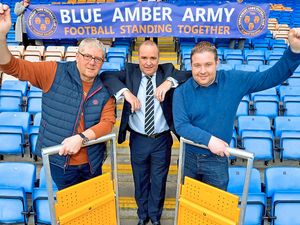 Supporting image for story: 'Roar us to safety' says Shrewsbury Town Supporters' Parliament duo