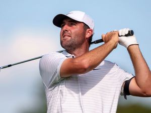Supporting image for story: Scottie Scheffler opens five-shot lead with strong finish