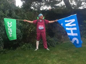 Supporting image for story: Man to run 25th London Marathon in a row after battling Covid-19 and leg injury
