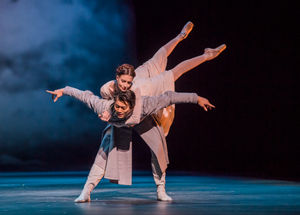 Ryoichi Hirano as Leontes and Lauren Cuthbertson as Hermione. Pic: Tristram Kenton