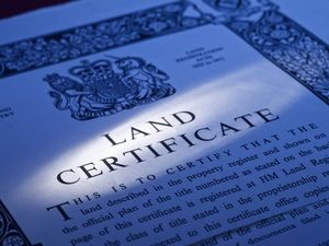 UK Land Registry Land Certificate property document