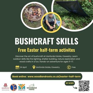 Free bushcraft adventure this Easter
