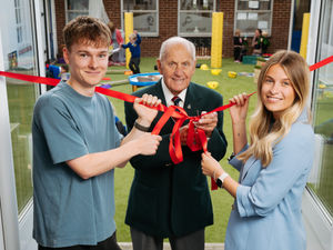 Supporting image for story: School reunion with a difference as scene from 16 years ago re-enacted