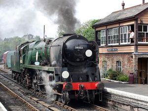 Supporting image for story: Severn Valley Railway waves goodbye to Sir Keith Park