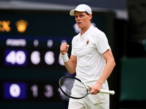 Supporting image for story: Jannik Sinner surpasses Roger Federer record with serene start to Wimbledon
