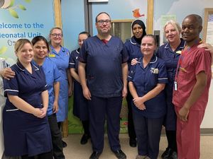 Supporting image for story: Dad inspired to change career after daughter's life was saved at Birmingham hospital