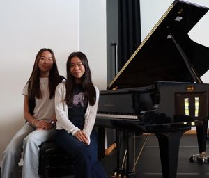 Supporting image for story: Shropshire college sisters hit all the right notes