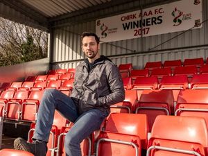 Supporting image for story: Football joy and heartbreak for actor Ralf Little as Chirk family tales revealed