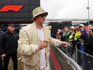 Supporting image for story: Brad Pitt brings star power to Silverstone ahead of British Grand Prix