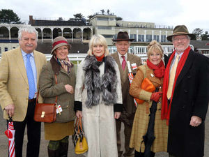 Supporting image for story: Ludlow race day raises £80,000 for hospital helipads fund