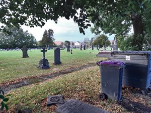The graveyard at Holy Trinity Church, Wrockwardine Wood. Picture: LDRS