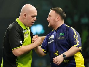 Supporting image for story: He is not a baby anymore – Michael van Gerwen criticises Luke Littler late show