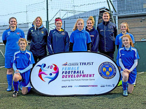 Supporting image for story: Town in the Community get girl power