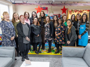 Supporting image for story: Shropshire baby charity founder meets the Princess of Wales