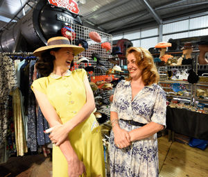 Annie Cullen and Fiona Monticolombi dress for the event