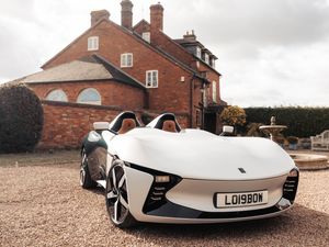 Supporting image for story: The Longbow Speedster is an ultra-light electric sports car