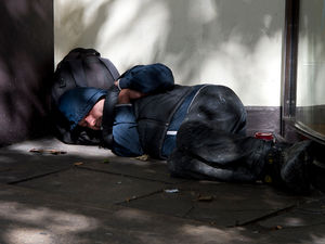 Supporting image for story: Removing Shrewsbury homeless items sparks public debate