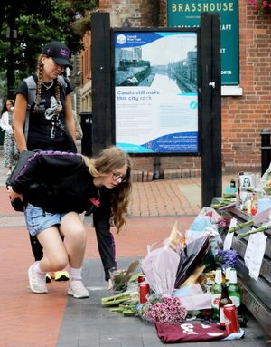 Fans at the Black Sabbath Bridge. Photo: Joseph Walshe/SWNS