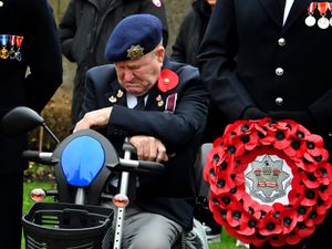 Supporting image for story: Remembrance Sunday: Poignant photos of young and old paying respects in the Black Country and Staffordshire