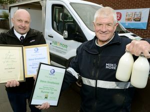 Supporting image for story: Final round for milkman Steve after 40 years delivering in Shifnal