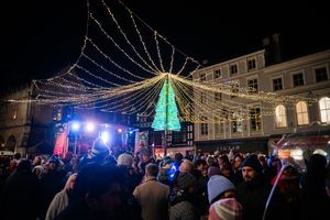 Shrewsbury's Christmas light switch-on