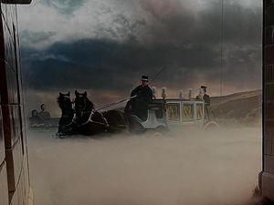 Supporting image for story: Horse-drawn carriage from Wuthering Heights film listed for sale on Autotrader