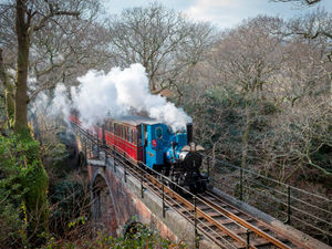Supporting image for story: Talyllyn Railway's Douglas the RAF blue engine to go off the rails for special events