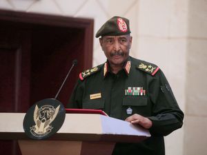 Supporting image for story: Sudan’s top military commander survives deadly drone strike at army ceremony