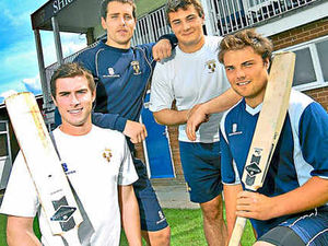 Supporting image for story: Brothers make Shropshire cricket history