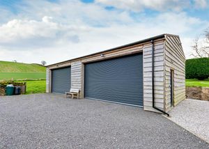 The outbuilding at Lower Westwood Farm. Picture: Rightmove and Halls Estate Agents.
