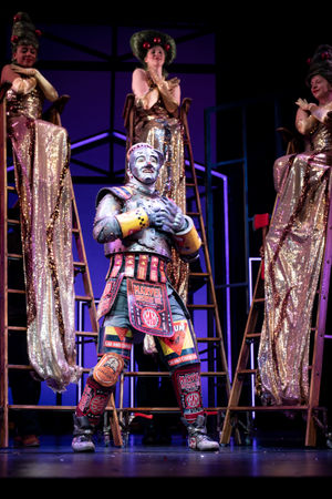 Dillon Scott-Lewis as Tin Man. Pictures by: Graeme Braidwood