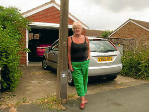 Supporting image for story: Kath wins battle to move lamppost – after 40 years