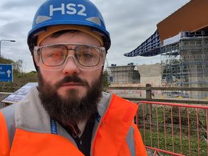 Supporting image for story: We visited the HS2 works in Birmingham to see the 'Viaduct Slide' - and we couldn't believe our eyes
