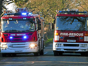 Supporting image for story: Man cut free from car after crash near Craven Arms
