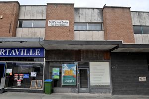 Many of the Dudley shops now sit vacant