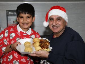 Supporting image for story: ‘I’m selling deep friend festive treats at my West Midlands chippy - including battered mince pies and they’re a big hit with customers’