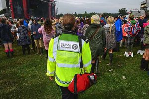 St John volunteers are a regular sight at events