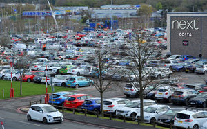 Shopping centres such as New Square, Cornbow and Merry Hill are open again