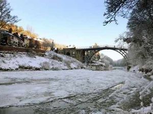 Supporting image for story: Letter: It's not often that the River Severn freezes