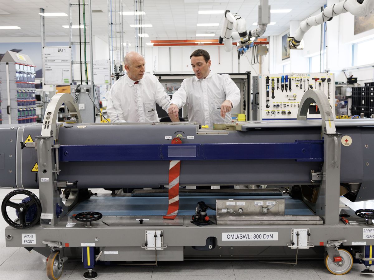 Government plan to build munitions factories to ‘better deter our adversaries’