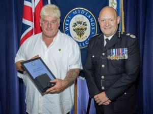 Supporting image for story: Police reward West Midlands driver for rescuing a woman riding a mobility scooter on the A38 Aston Expressway