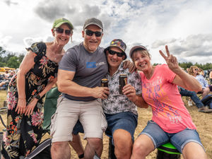 This group had a reat time at the opening day! Credit: Ian Knight / Z70 Photography