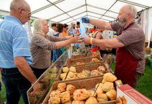 Annual two-day food festival organised by Shropshire Festivals, at Quarry Park