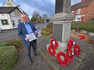 District Councillor for Shenstone, David Salter.